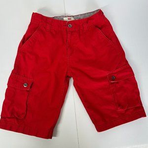 LEVI'S BOYS CARGO SHORTS SIZE 14